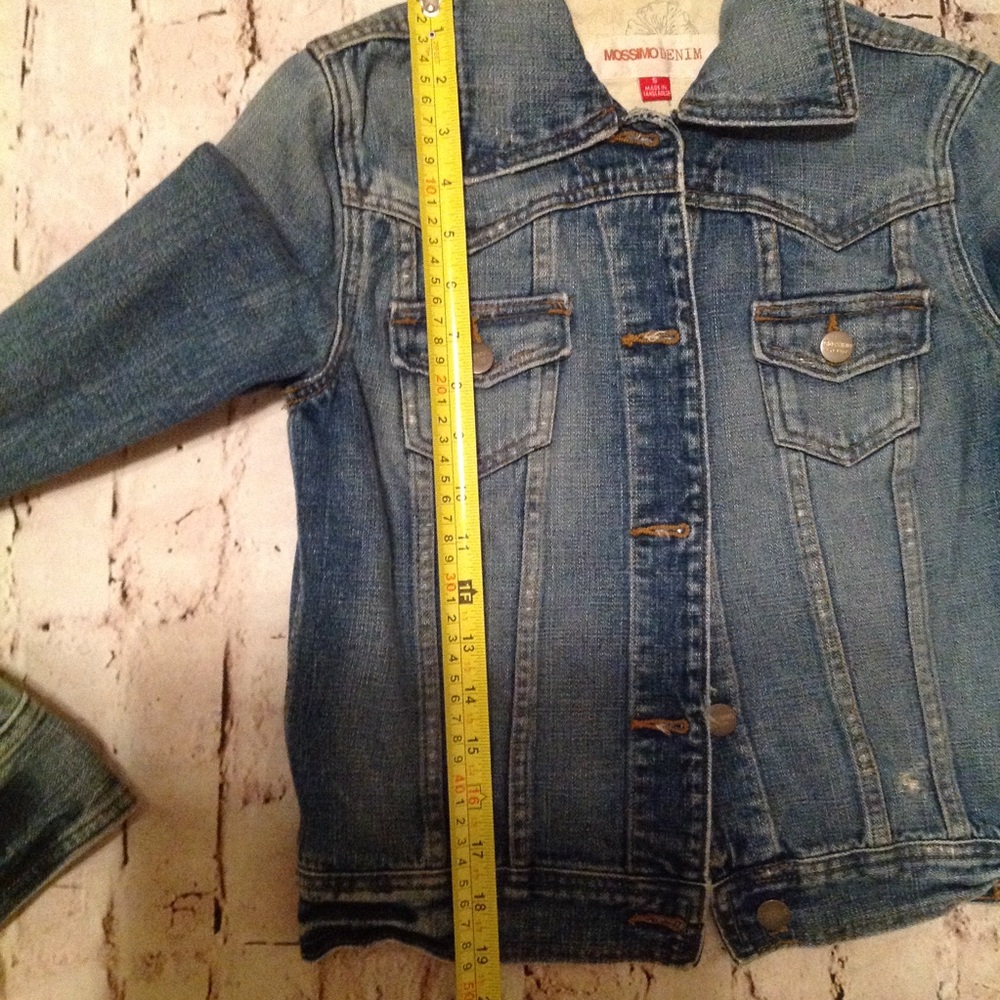 Mossimo Denim Jacket Size Small - image 3